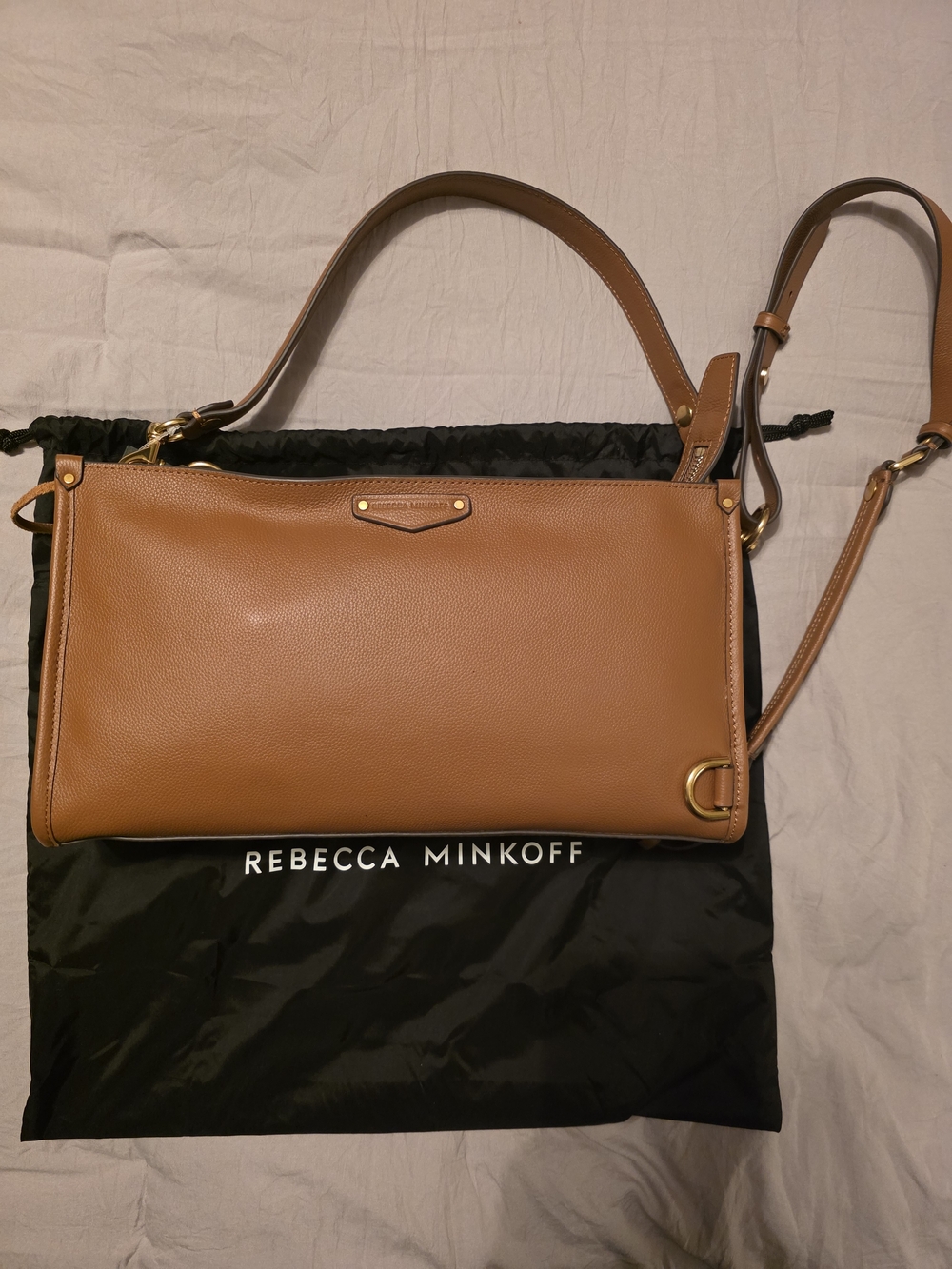 Rebecca Minkoff Women's MAB Medium Crossbody CARAMELLO